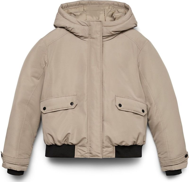 Vmmiley - Puffer Jacket - Winterjas - Met Capuchon - Kort - Polyester Voering