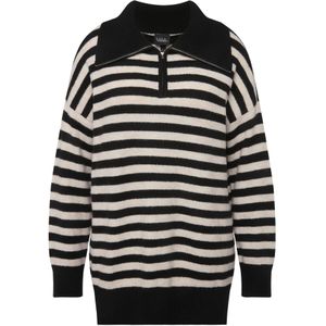 Ulla Popken Trui  zwart / wit
