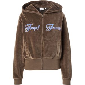 JOOP! Jeans Sweatvest 'Torina'  blauw / bruin