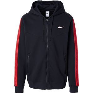 Nike Sportswear Sweatvest  karmijnrood / oranjerood / zwart