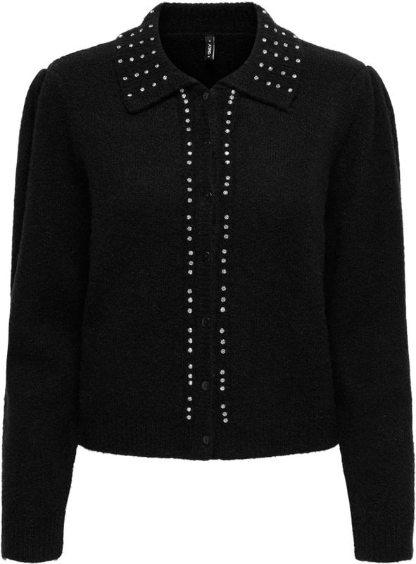 Onlmelody - Vest - Gebreid - Lange Mouwen - Knoopsluiting - Regular Fit