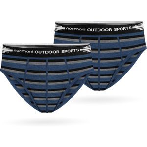 normani Sportondergoed  marine / grijs / zwart / wit