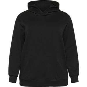 KAFFE CURVE Sweatshirt 'KCAnnita'  zwart