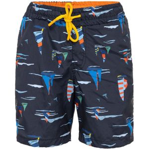 Daniel Hills Zwemshorts  navy / geel / rood