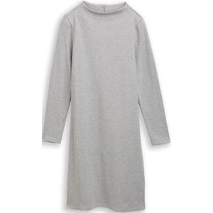 TOM TAILOR Gebreide jurk  grijs gemêleerd
