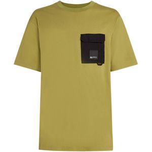 KARL LAGERFELD JEANS Shirt  olijfgroen / zwart / wit