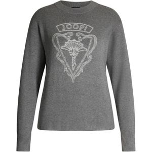 JOOP! Trui 'Karol'  grijs / wit
