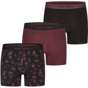 Happy Shorts Boxershorts  bruin / bordeaux