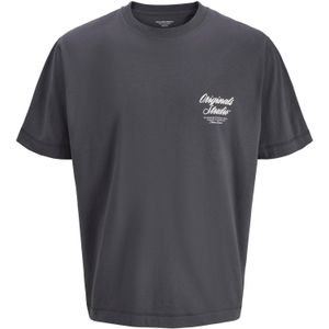 Jack & Jones Plus Shirt  grijs / wit