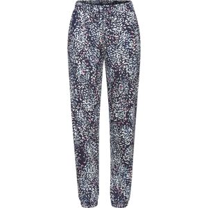 Harembroek - Blauw Gedessineerd - Met All-over Print - Ruimvallend