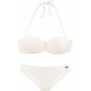 Beugelbikini - Crème - Gewatteerd - Met Uitneembare Vullingen