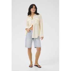 My Essential Wardrobe Blouse 'Skye'  pasteelgeel