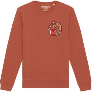Watapparel Sweatshirt ' Seemann '  lichtbruin / gemengde kleuren