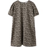 Jerseyjurken - Korte Mouwen Jurk - Vierkante Hals - Mouwloos - Regular Fit