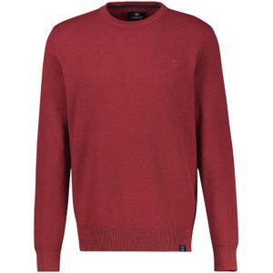 Lerros - Gebreide Trui - Maple Red - 100% Katoen