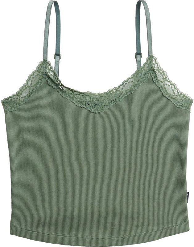 Superdry - Athletic Essentials - Korte Top - Met Kanten Rand - Dames