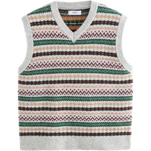 Next Trui  camel / grijs / groen / bourgogne