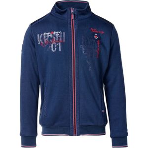 KOROSHI Sweatvest  navy / rood / wit
