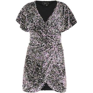 faina Cocktailjurk  lichtroze / zwart