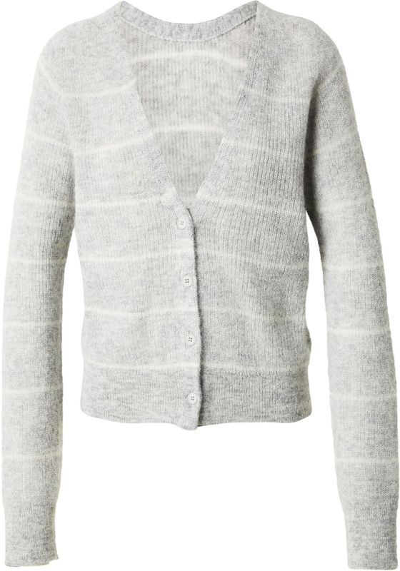 DRYKORN - GERTIJA 10 - Gebreid Vest - Grijs/Wit