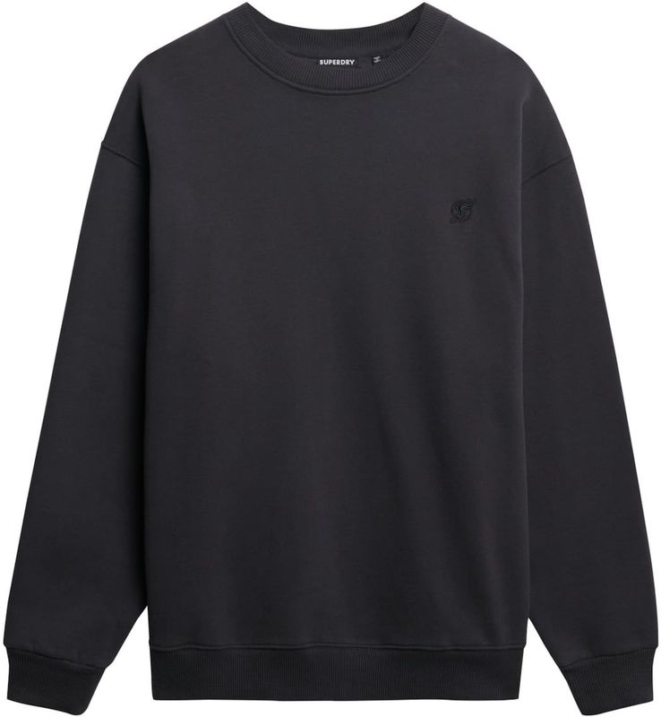 Superdry - Blank Oversized Sweatshirt - Oversized Pasvorm - Ronde Hals