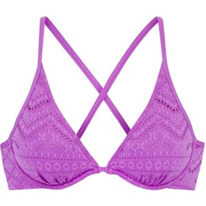 Bikinitop - Paars - Met Beugel - Verwijderbare Softcups