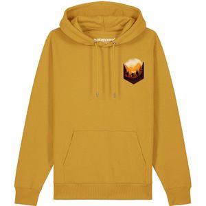 Watapparel Sweatshirt 'Hiking in the mountains'  oker / gemengde kleuren