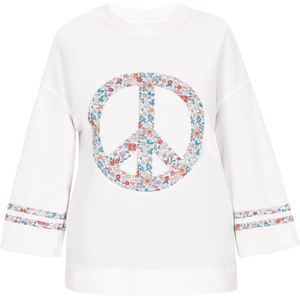 Gaya Trui 'Fashion Look'  ecru / lichtblauw / rood / zwart