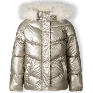 MINOTI Winterjas  goud / wit