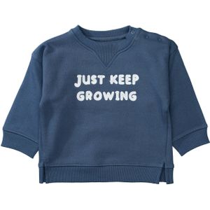 STACCATO Sweatshirt  donkerblauw / offwhite