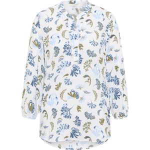 Eterna - Lange Blouse - Olive - Regular Fit - EASY IRON