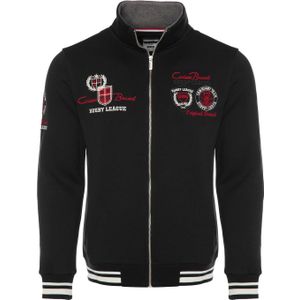 CARISMA Sweatvest  kersrood / zwart / wit