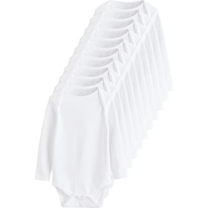 Next - Rompertje - Wit - 10 Pack - Jersey