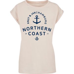 F4NT4STIC Shirt  sand / blauw