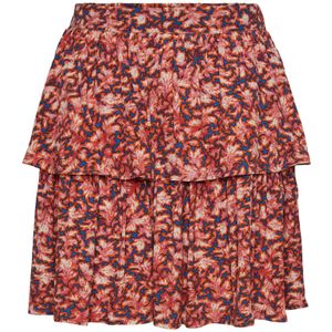 YAS Rok 'FREYA'  blauw / oranje / rood / wit