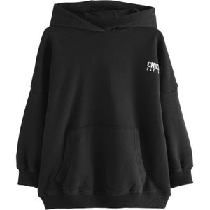 Next Sweatshirt  zwart / wit