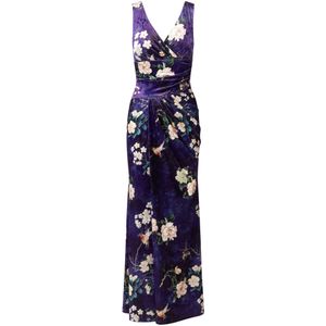 Kraimod Avondjurk  beige / donkerblauw / basaltgrijs