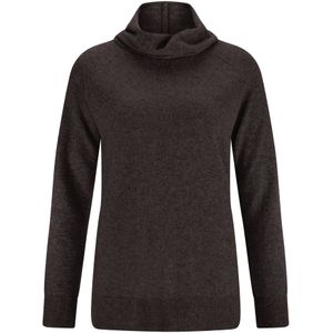 CASH-MERE.CH Trui  donkerbruin