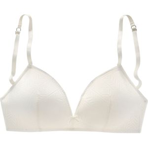 s.Oliver RED LABEL - FABIENNE - Bralette-bh - Crème - Zonder Beugel - Grafisch Kant