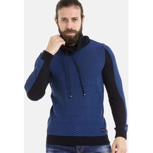CIPO & BAXX Trui  donkerblauw / zwart
