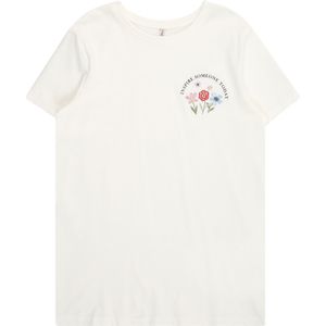 ONLY GIRLS Shirt 'KOGEMMA'  lichtblauw / olijfgroen / rood / wit