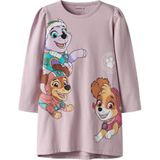 Paw Patrol - Nachthemd - Jersey - Met Rubberen Print - Pofmouwen