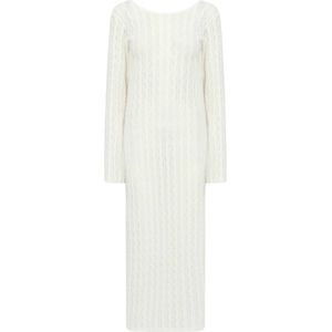 Levete Room Gebreide jurk 'LAICA'  wit
