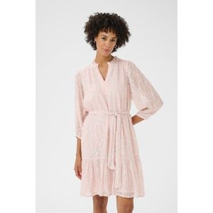 Part Two Jurk 'TANNIEPW'  rosa / pastelroze / zilver