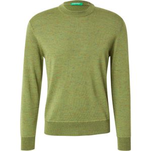 UNITED COLORS OF BENETTON Trui  blauw / kiwi / rood