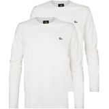 Petrol Industries - Shirt - Bright White - Lange Mouwen - Set van 2 Stuks