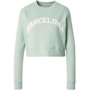 AÉROPOSTALE Sweatshirt  mintgroen / rosa / wit