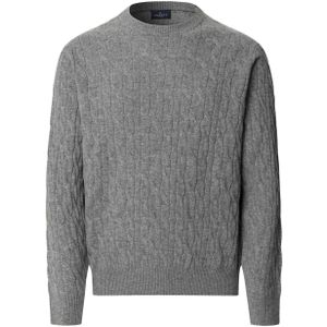 Hackett London Trui  grijs gemêleerd