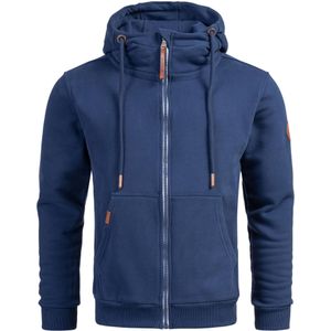 Alessandro Salvarini Sweatvest 'Geenio'  marine / cognac