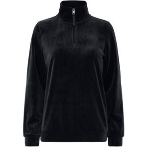Oxmo Trui ' OXEBBA HALFZIP '  zwart